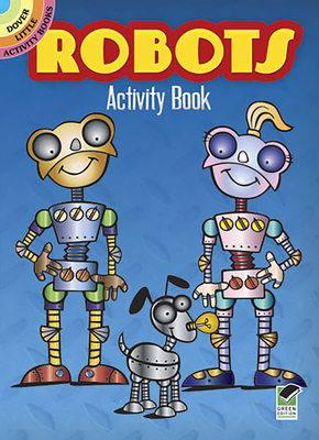 Robots Activity Book 0486472272 Book Cover