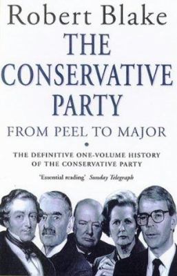 Conservative Party Peel 0749322977 Book Cover