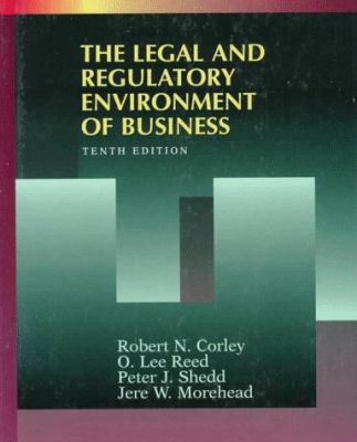 The Legal and Regulatory Environment of Business 0070133379 Book Cover