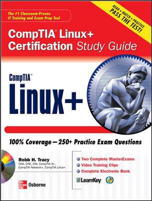 CompTIA Linux+ Certification Study Guide [With ... 007148874X Book Cover