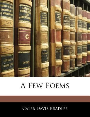 A Few Poems 1145431550 Book Cover