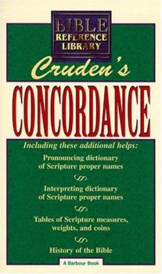 Bible Reference Library: Cruden's Concordance 155748015X Book Cover