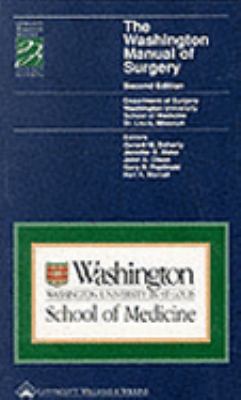 The Washington Manual of Surgery (Spiral(R) Man... 0781720435 Book Cover