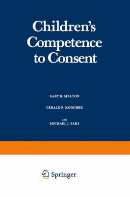 Children's Competence to Consent 1468442910 Book Cover