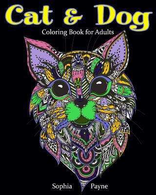 Cat & Dog Coloring Book for Adults 1544047029 Book Cover