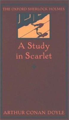 A Study in Scarlet 0192123130 Book Cover