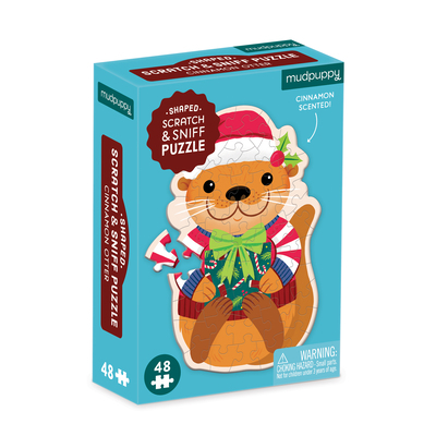 Cinnamon Otter 48 Piece Scratch and Sniff Shape... 0735379068 Book Cover