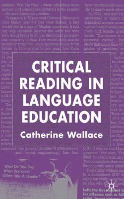 Critical Reading in Language Education 0333985796 Book Cover