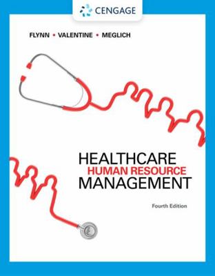 Healthcare Human Resource Management 0357512448 Book Cover