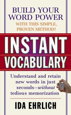 Instant Vocabulary B00A2O9NV6 Book Cover