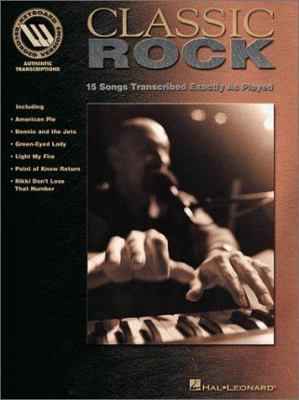 Classic Rock : Keyboard Recorded Versions 0634002503 Book Cover