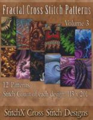 Fractal Cross Stitch Patterns 1499526741 Book Cover
