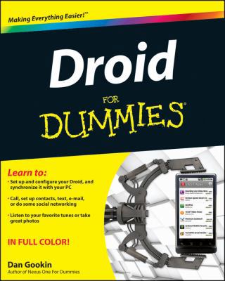 Droid X for Dummies 0470903198 Book Cover