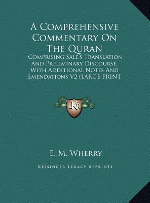 A Comprehensive Commentary on the Quran: Compri... [Large Print] 1169904890 Book Cover