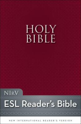 NIrV, Holy Bible for ESL Readers, Paperback, Red 0310950805 Book Cover