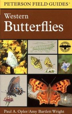 A Field Guide to Western Butterflies 0395791510 Book Cover