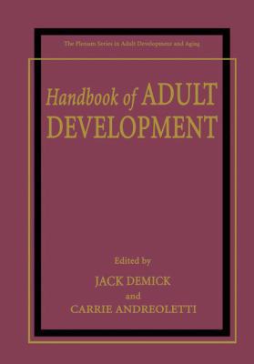 Handbook of Adult Development 146135160X Book Cover