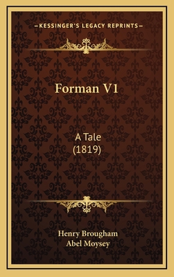 Forman V1: A Tale (1819) 1166659453 Book Cover