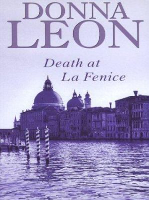 Death at La Fenice [Large Print] 0786251077 Book Cover