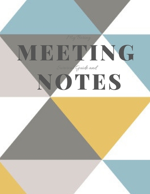 My Boring Meeting Survival Guide and Notes: 8.5... 1086430603 Book Cover