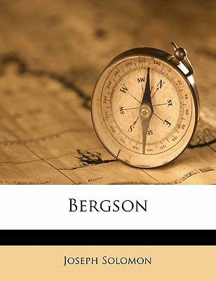 Bergson 1176423800 Book Cover