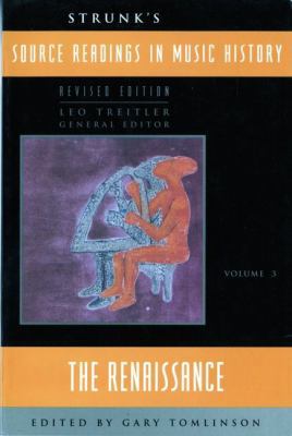 Strunk's Source Readings in Music History: The ... 0393966968 Book Cover