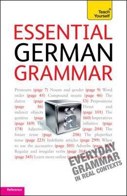 Teach Yourself Essential German Grammar (Teach ... 1444103628 Book Cover