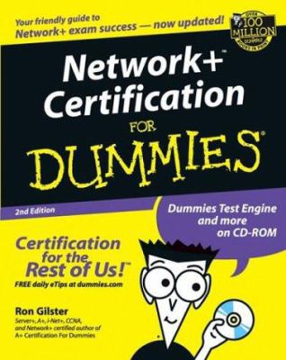 Network+ Certification for Dummies 0764516213 Book Cover