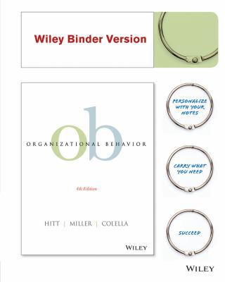Organizational Behavior, Binder Ready Version 1118960513 Book Cover