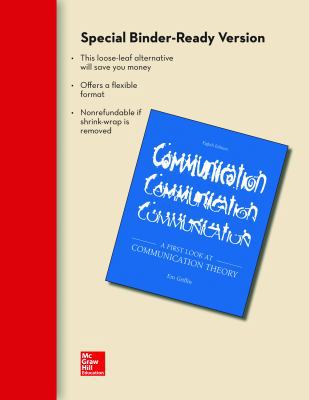 A First Look at Communication Theory 0077527461 Book Cover