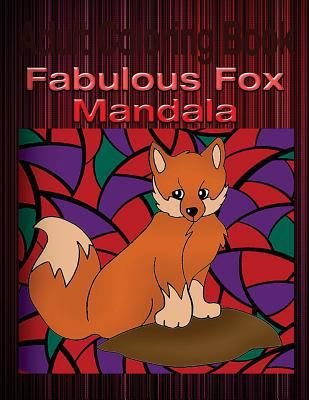 Adult Coloring Book Fabulous Fox Mandala