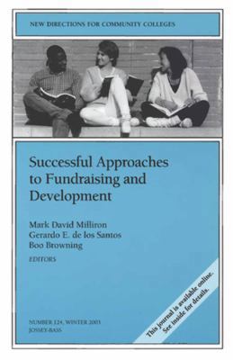 Successful Approaches to Fundraising and Develo... 0787972835 Book Cover