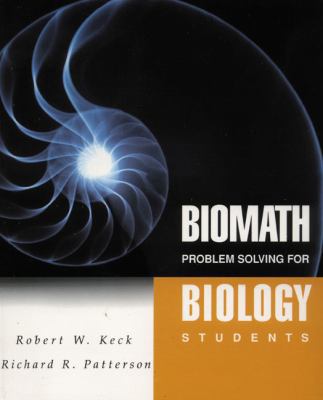 BIOMATH: Problem Solving for Biology Students 0805365249 Book Cover