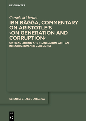 Ibn Bāǧǧa, Commentary on Aristot... 3110705923 Book Cover