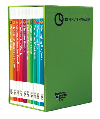 HBR 20-Minute Manager Boxed Set (10 Books) (HBR... 1633690954 Book Cover