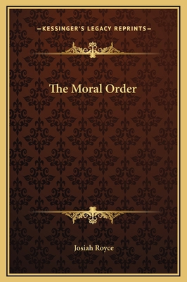 The Moral Order 1169202764 Book Cover