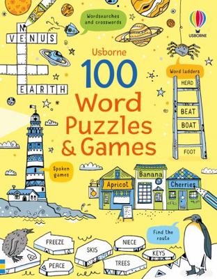 100 Word Puzzles and Games (Puzzles, Crosswords... 1801311331 Book Cover