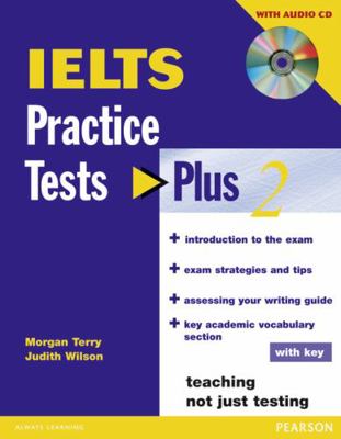 IELTS PRACTICE TEST PLUS 2 WITH KEY AND CD PACK B01LNR252Y Book Cover