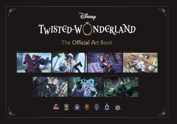 Disney Twisted-Wonderland: The Official Art Book 1974748588 Book Cover