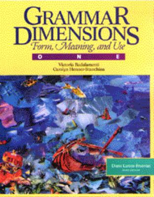 Grammar Dimensions: Form, Meaning, And Use 0838439683 Book Cover