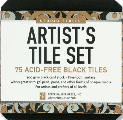 Studio Series Artist's Tile Set: Black: 75 Acid... 1441315381 Book Cover