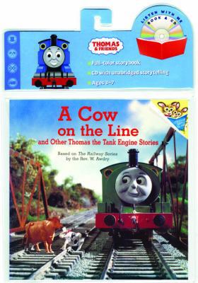 Cow on the Line Book & CD (Thomas & Friends) [W... 0375834990 Book Cover