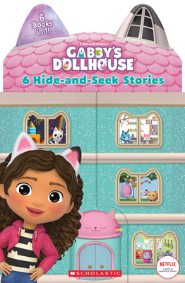 6 Hide-And-Seek Stories (Gabby's Dollhouse Nove... 1338838865 Book Cover