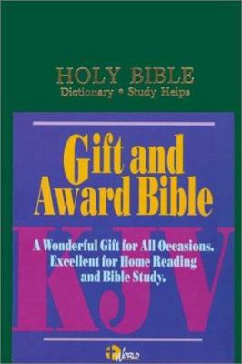 Gift and Award Bible-KJV 0529067935 Book Cover