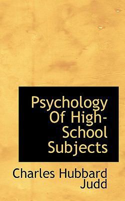 Psychology of High-School Subjects 1113875313 Book Cover