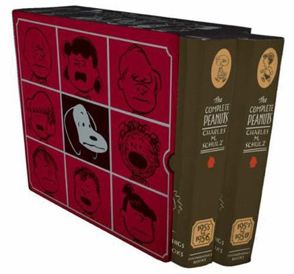 The Complete Peanuts 1955-1958: Gift Box Set - ... 156097687X Book Cover