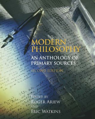 Modern Philosophy 0872209784 Book Cover