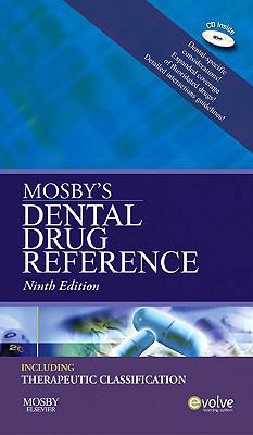 Mosby's Dental Drug Reference [With Mini CDROM] 0323065201 Book Cover