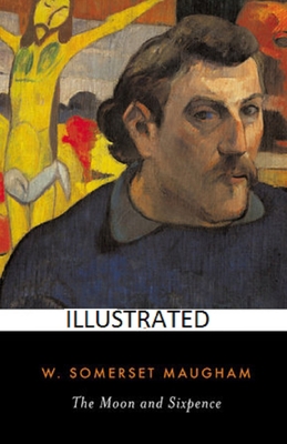 The Moon and Sixpence Illustrated B08MSLX57L Book Cover