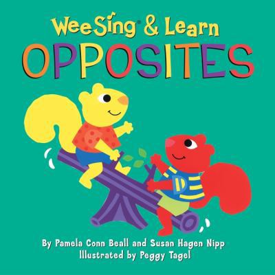 Wee Sing & Learn Opposites [With Cassette] 084310256X Book Cover